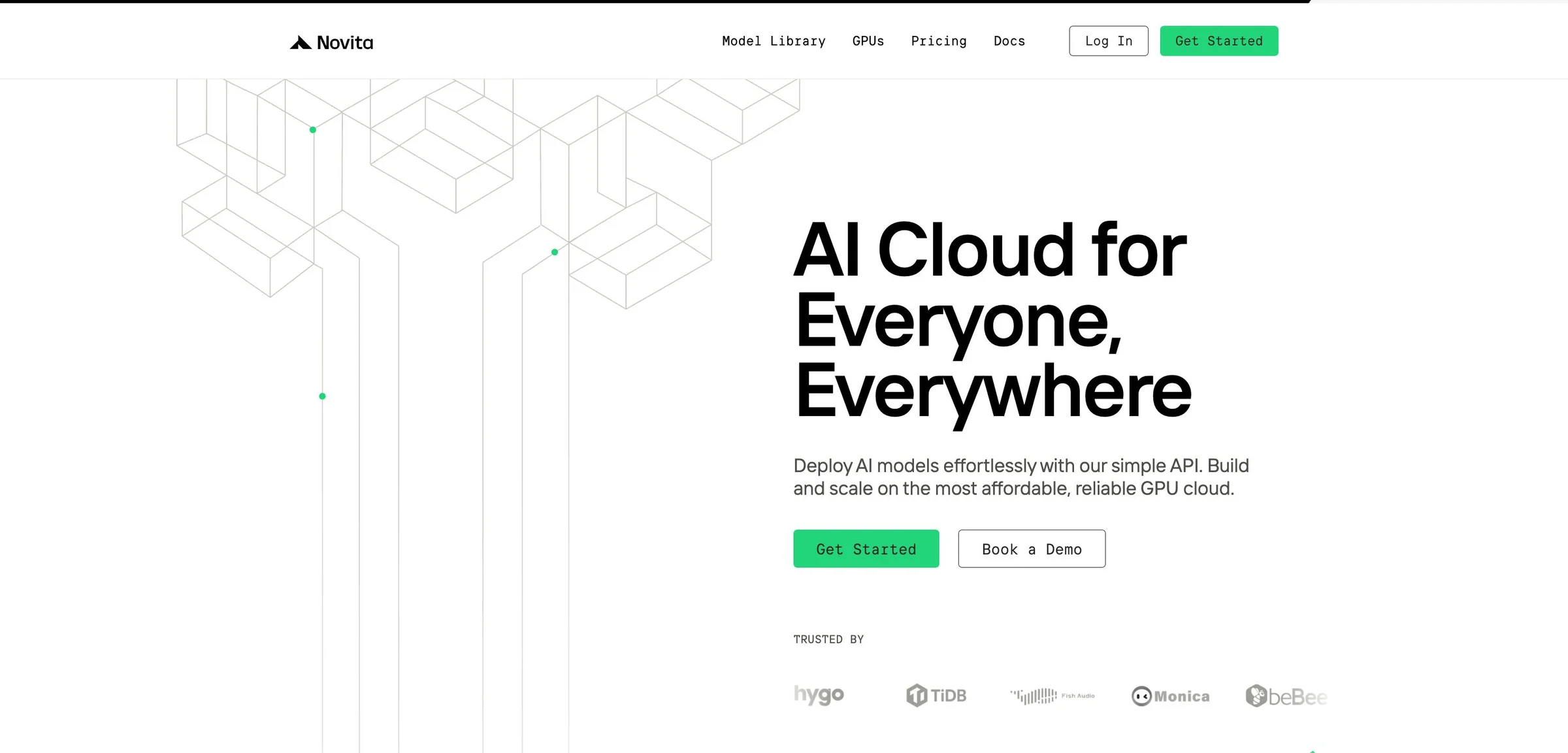 novita.ai screenshot 1