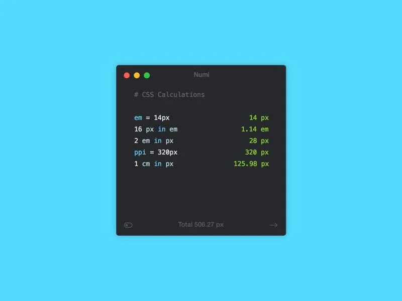 Numi screenshot 3