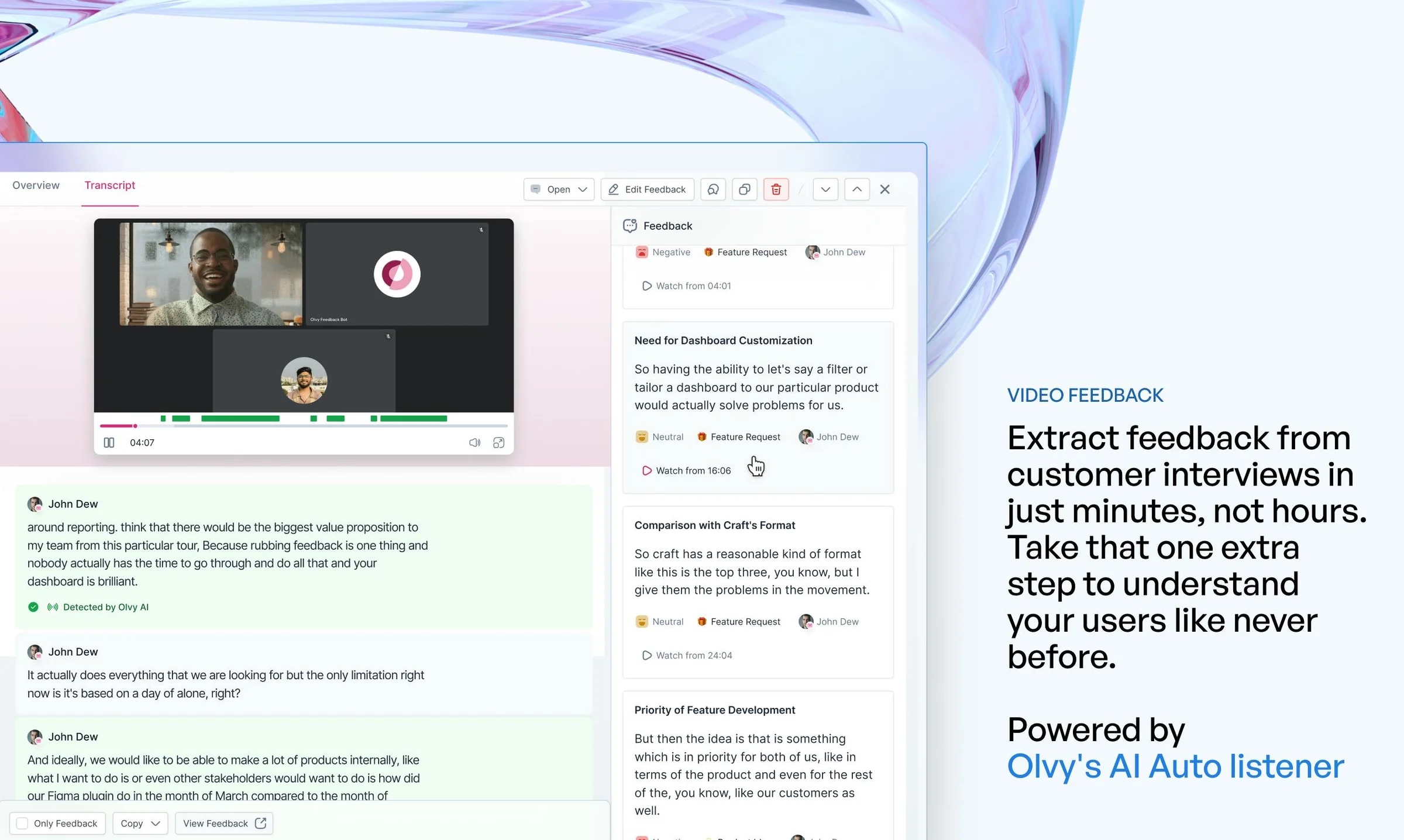 Olvy screenshot 3