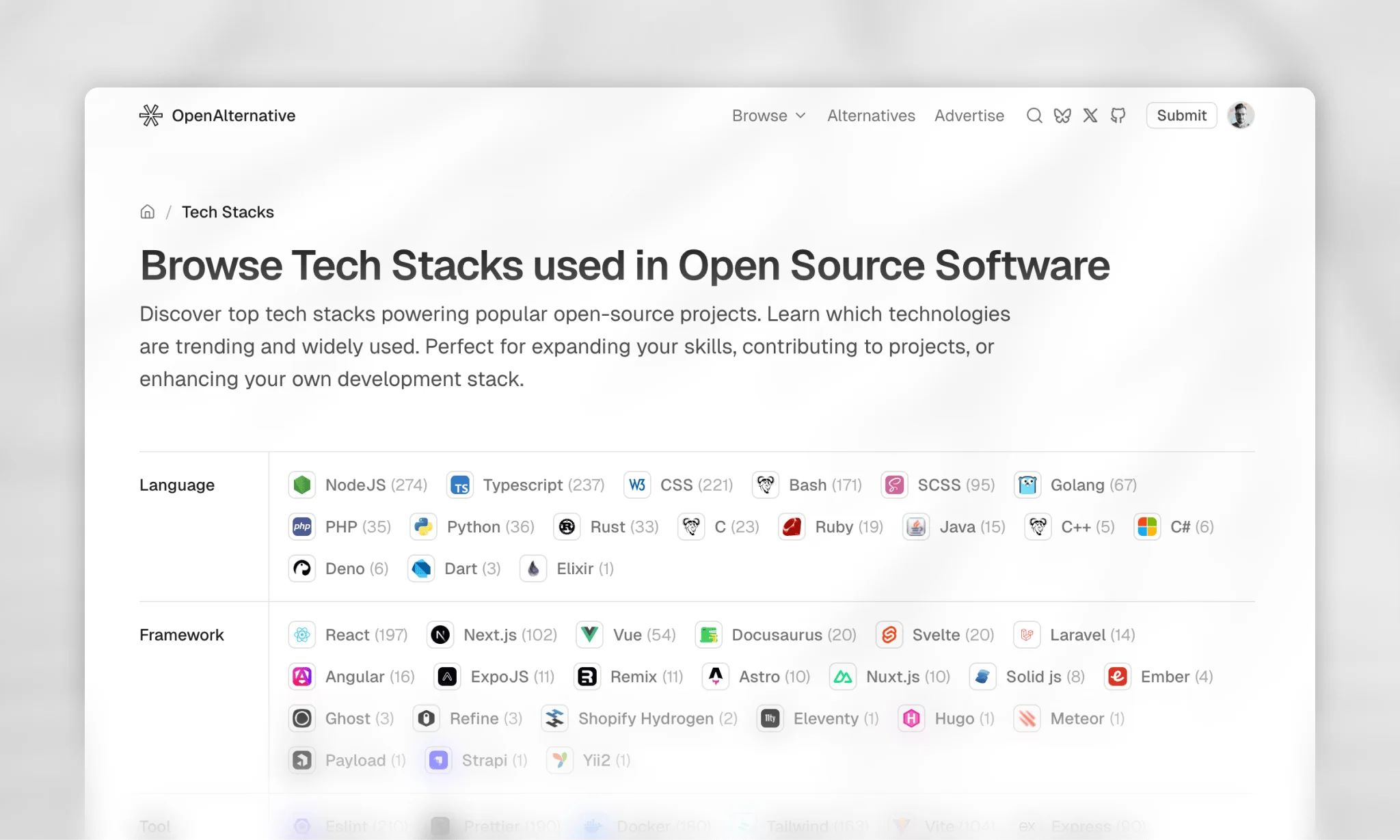 OpenAlternative screenshot 5