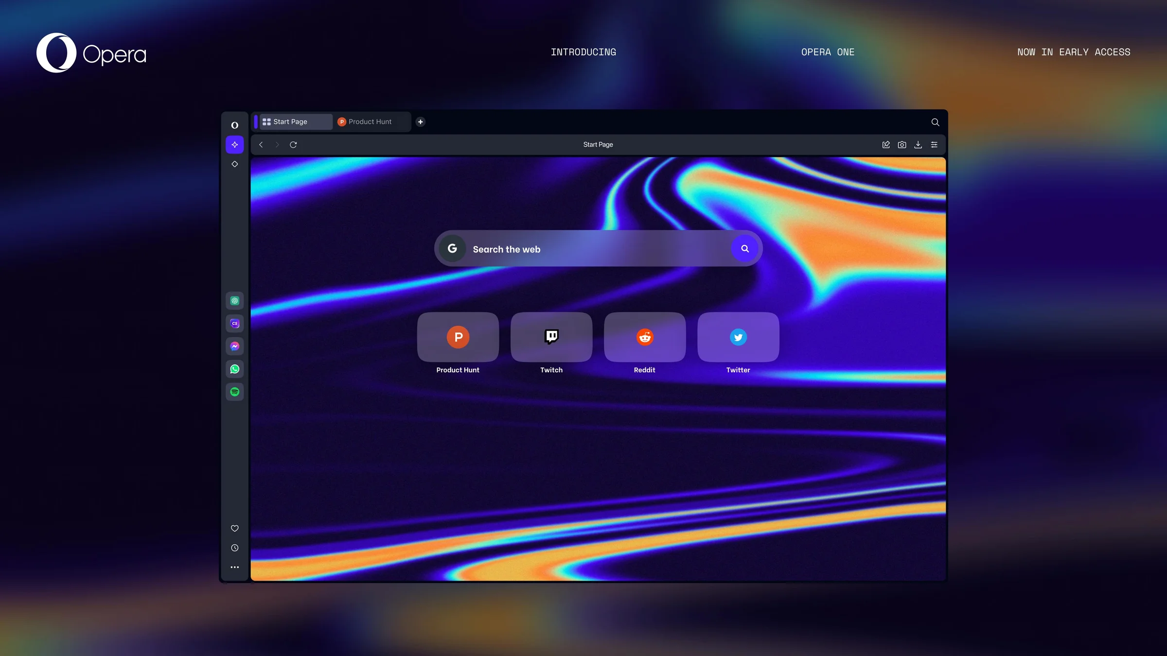 Opera screenshot 1