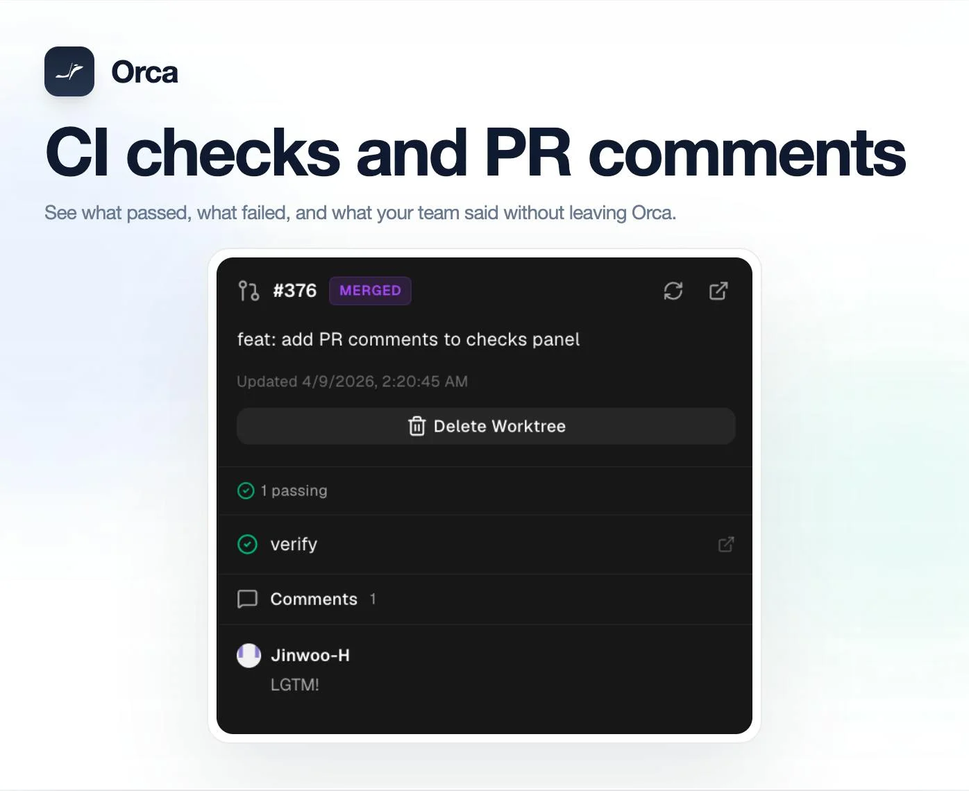Orca screenshot 5