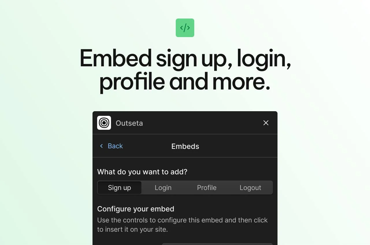 Outseta screenshot 5