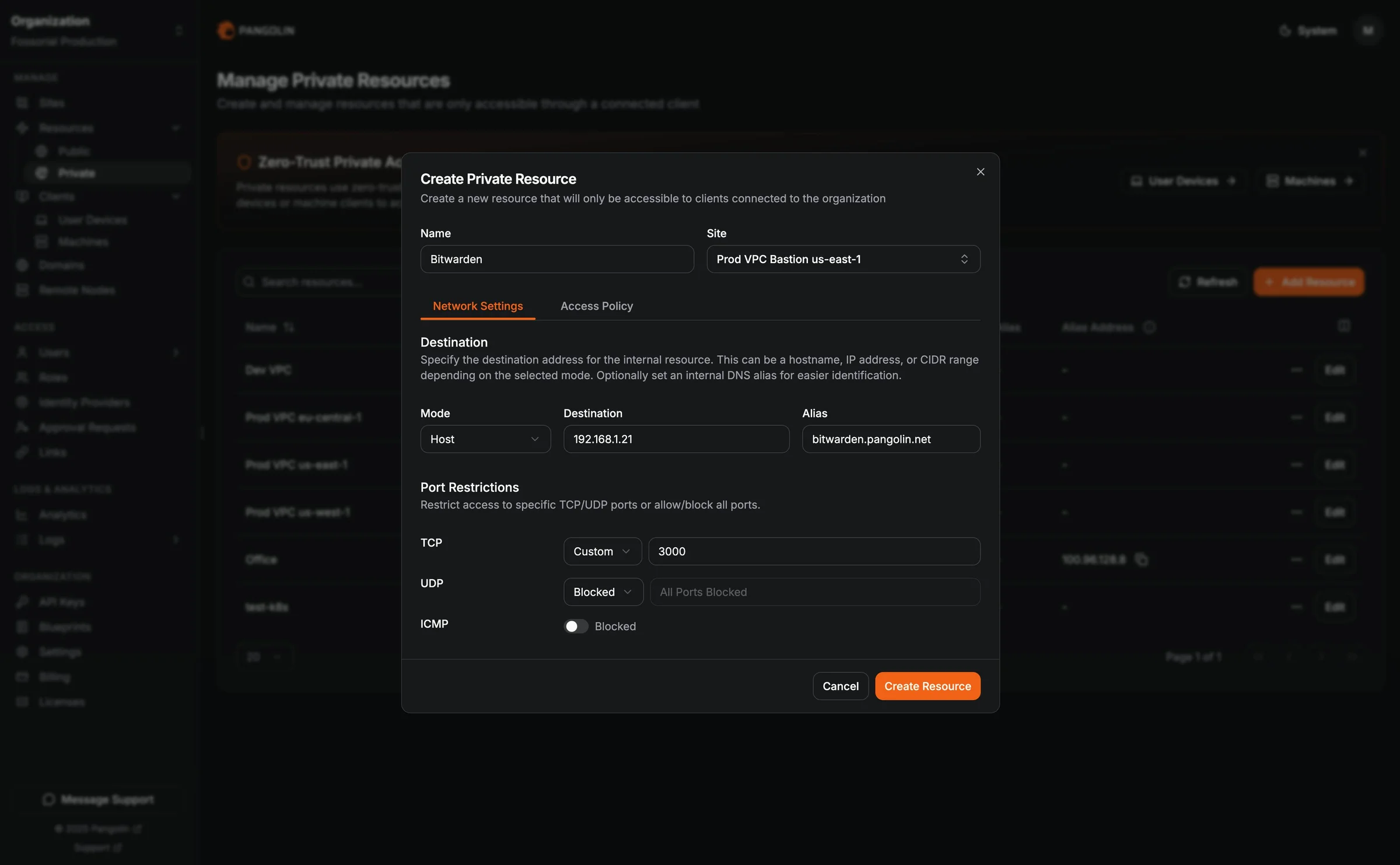 Pangolin screenshot 3