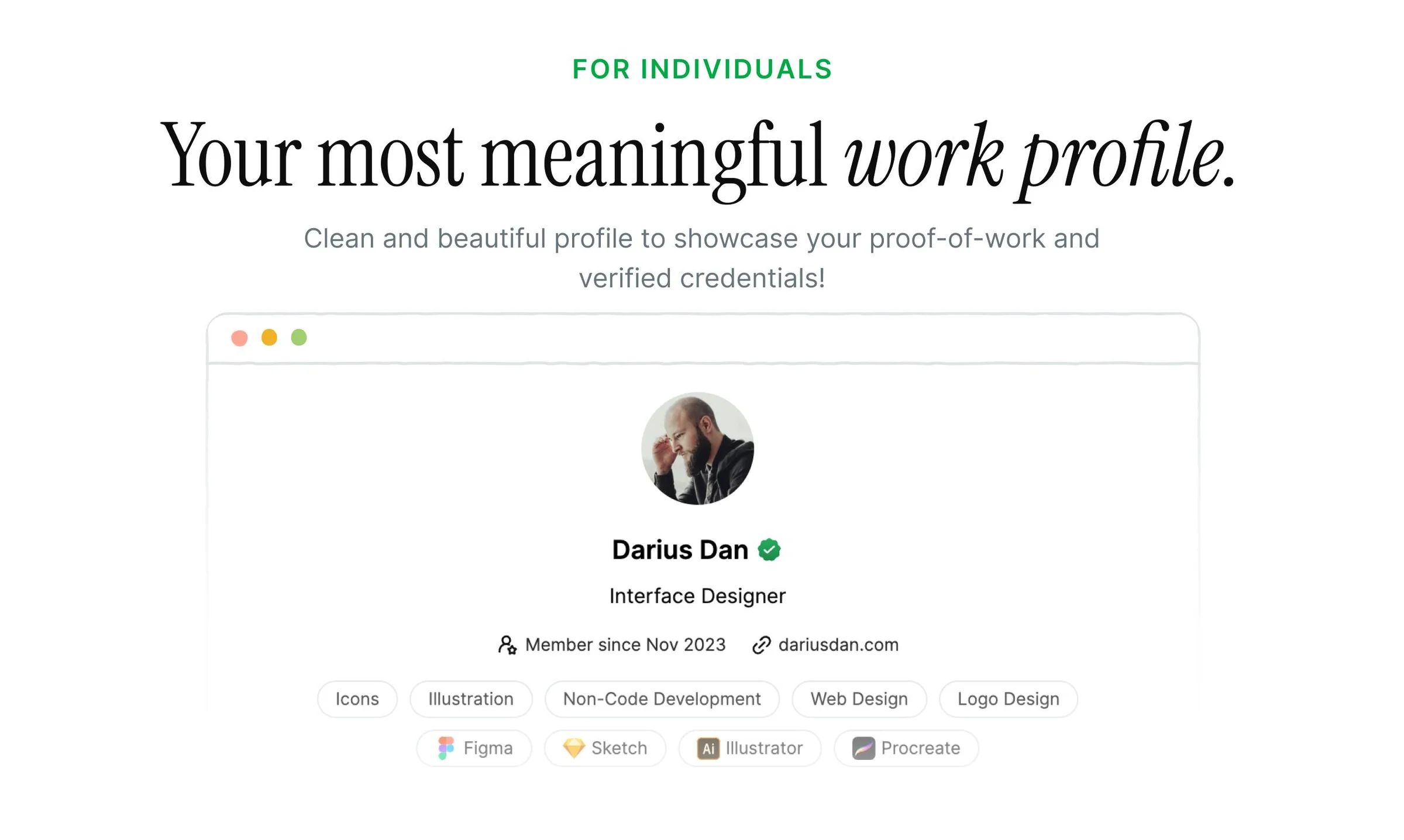 Peerlist screenshot 2