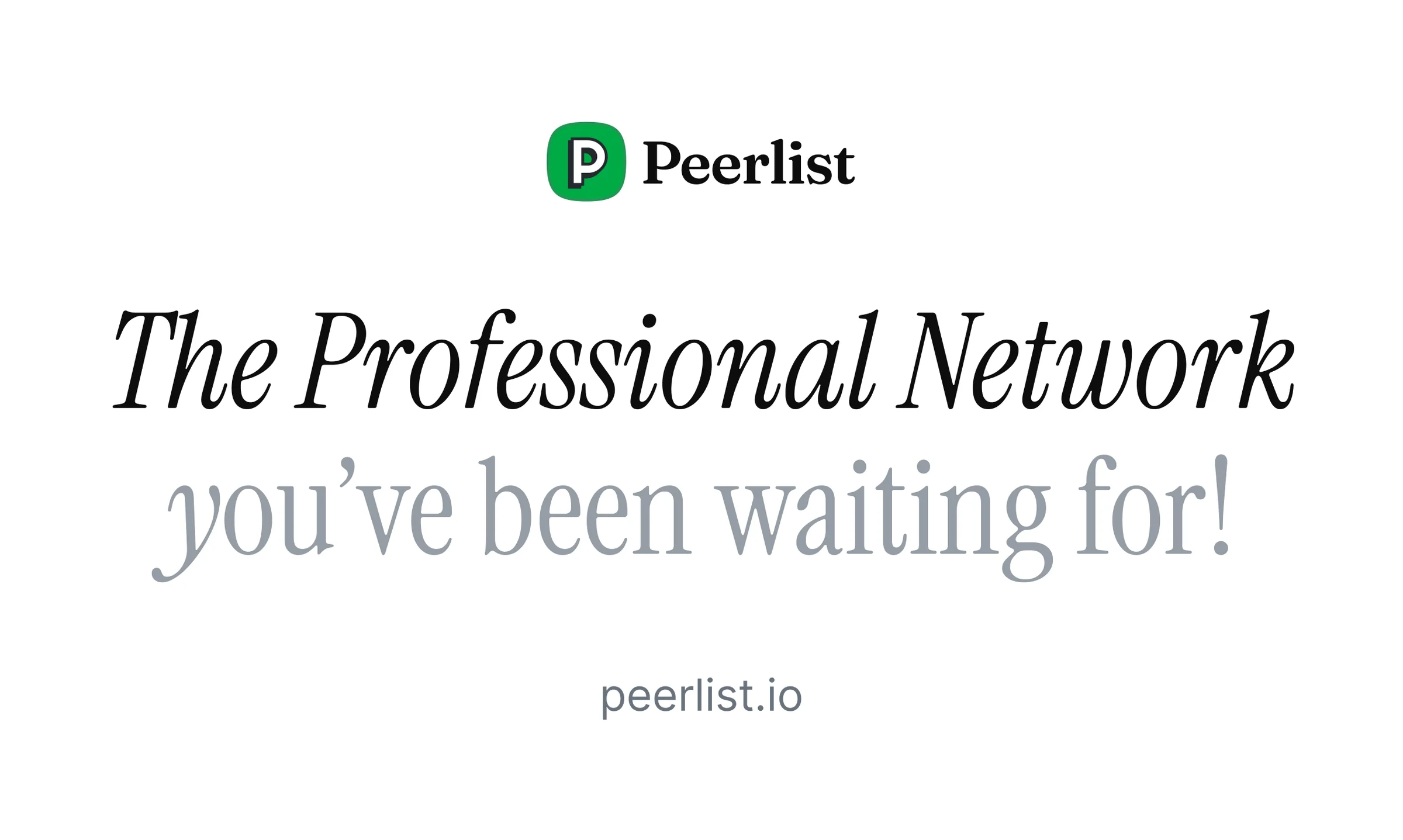 Peerlist screenshot 3