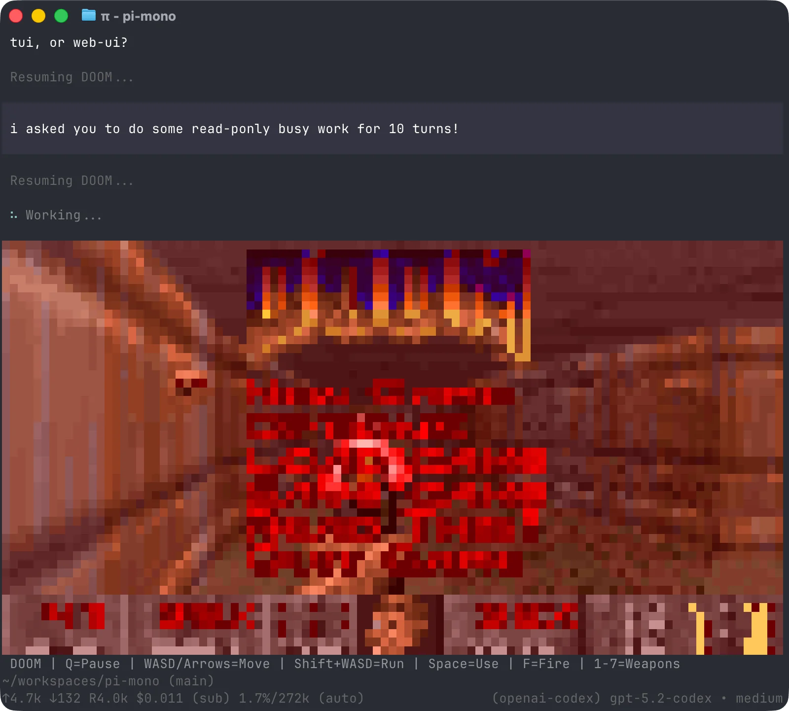 Pi Coding Agent screenshot 3