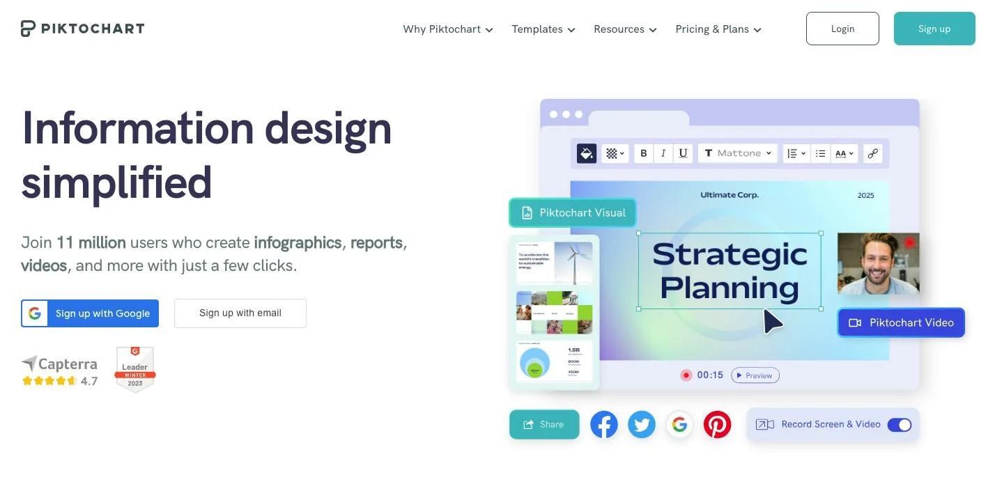 Piktochart screenshot 3