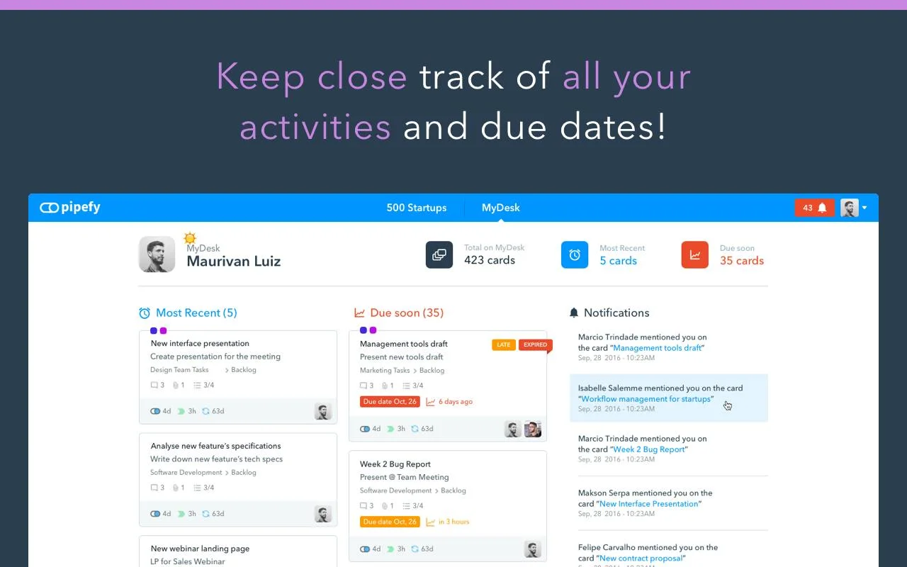 Pipefy screenshot 2