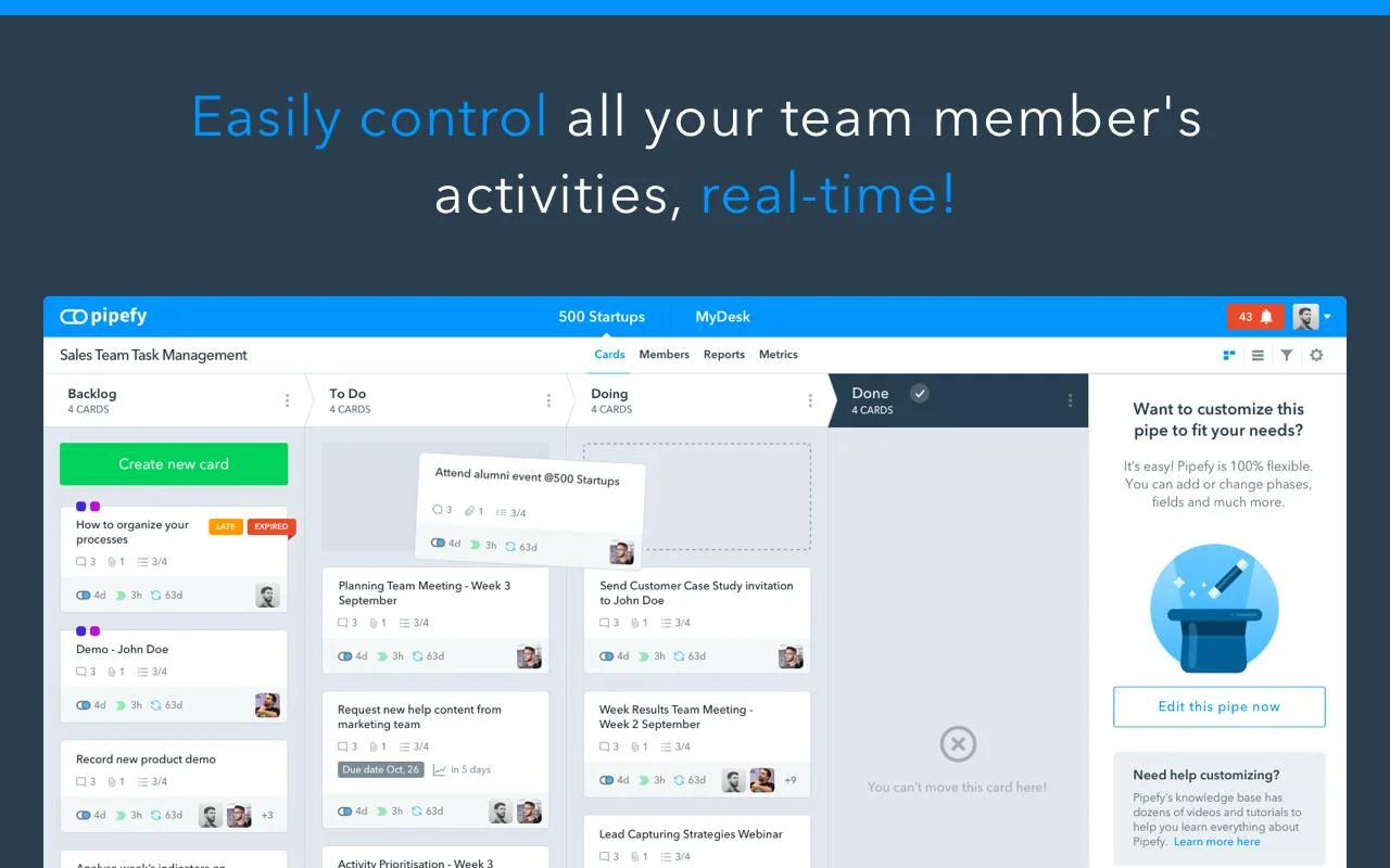 Pipefy screenshot 5