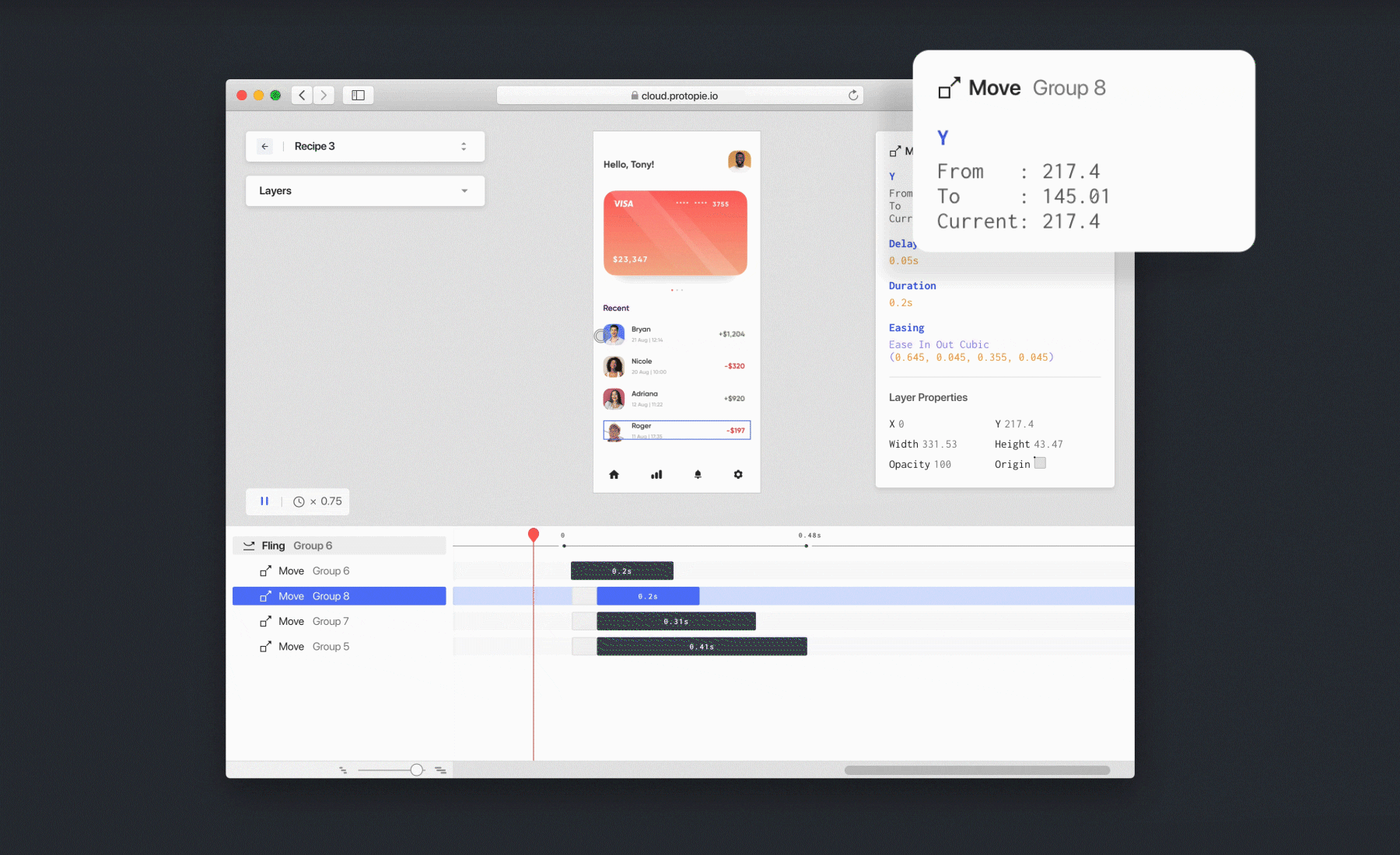 ProtoPie screenshot 2