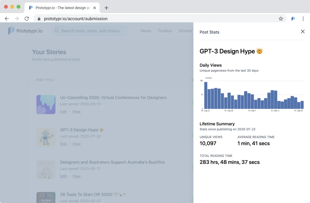 Prototypr screenshot 3