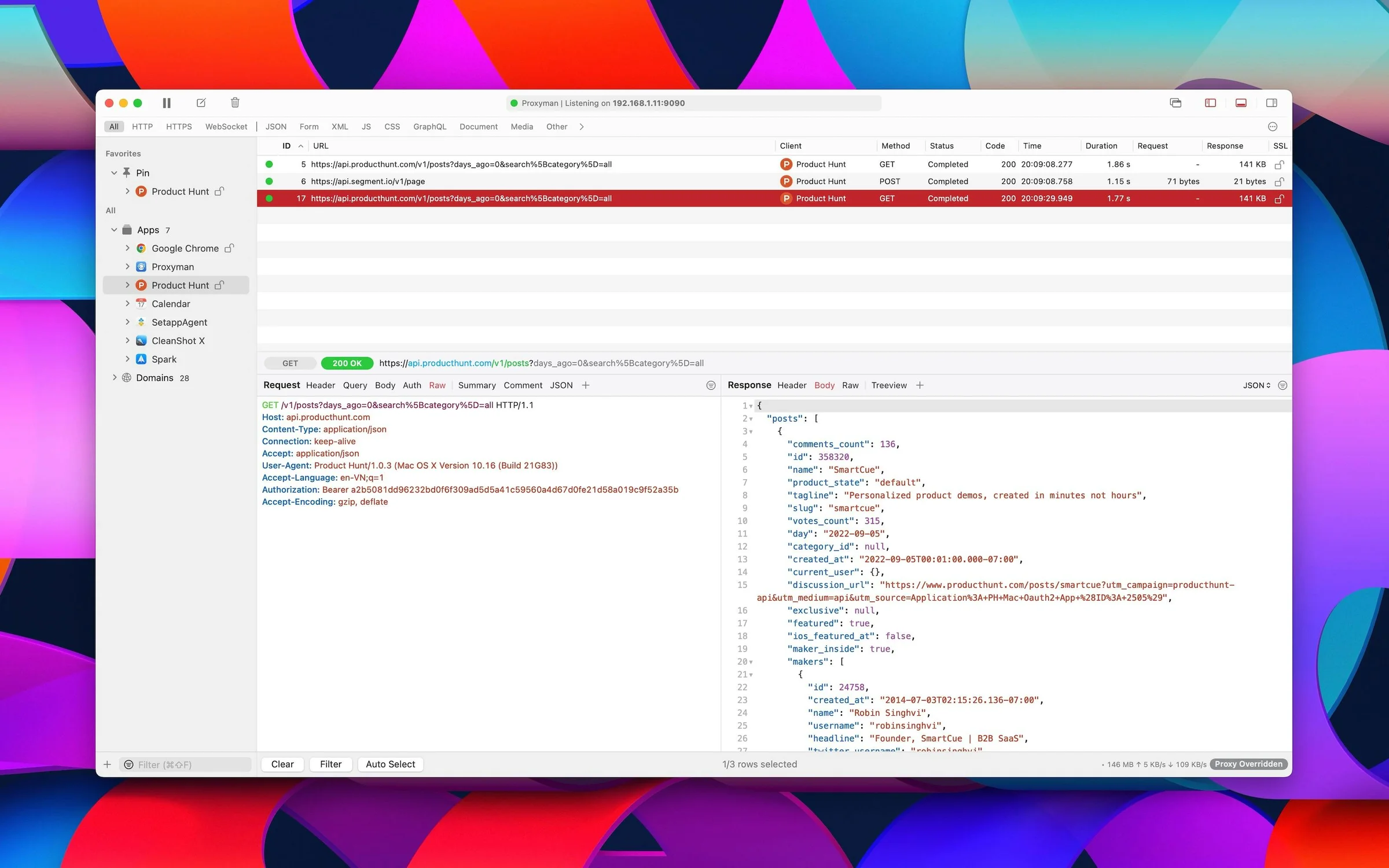 Proxyman screenshot 3