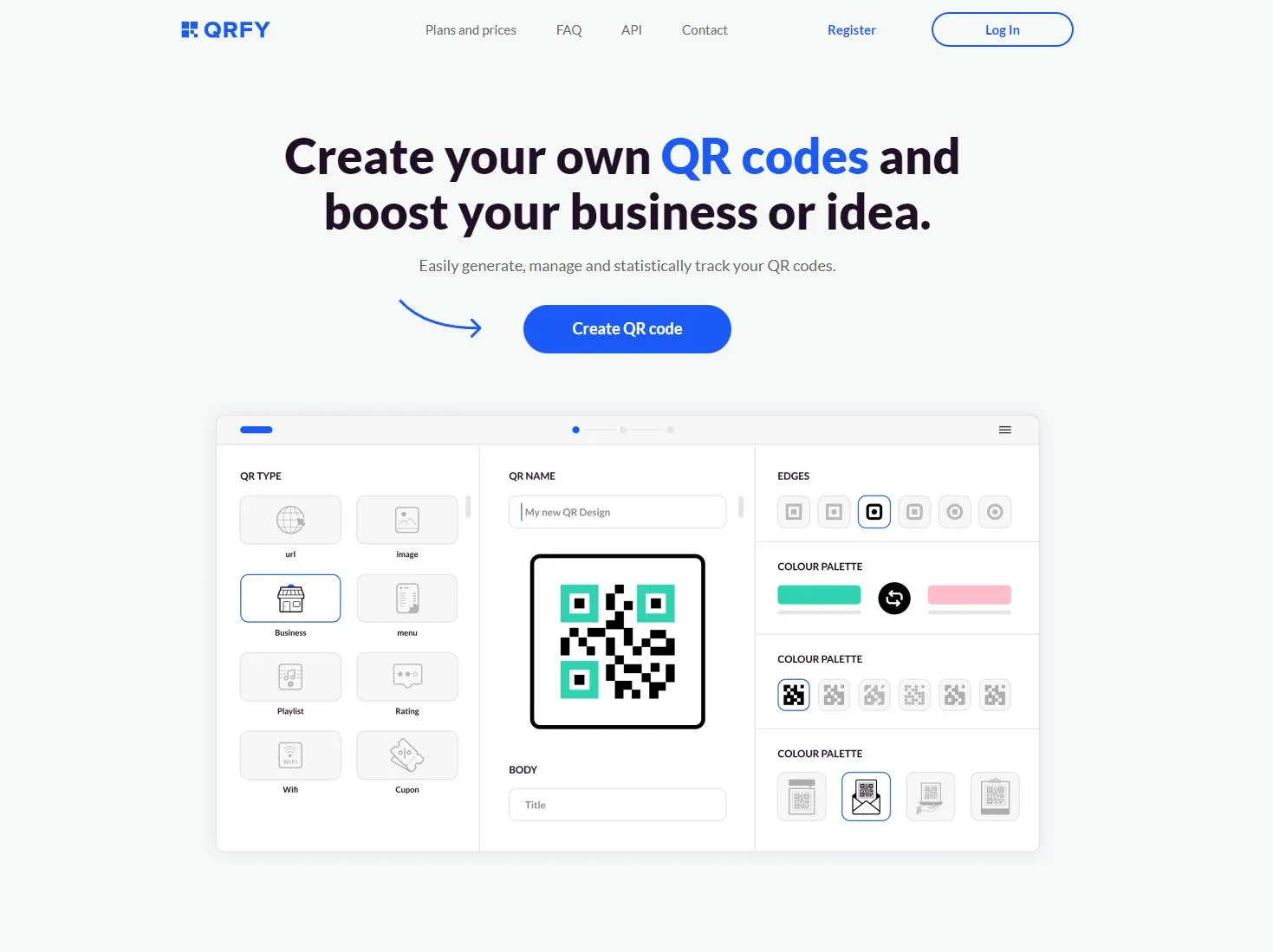 QRfy screenshot 1
