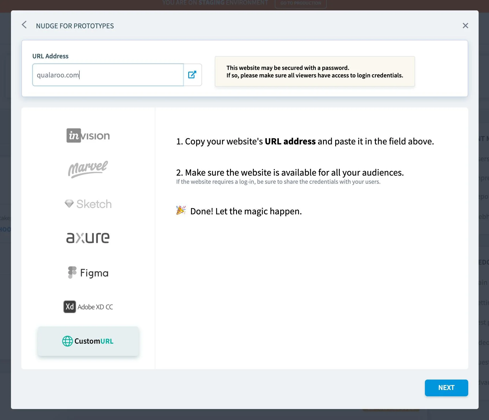 Qualaroo screenshot 2