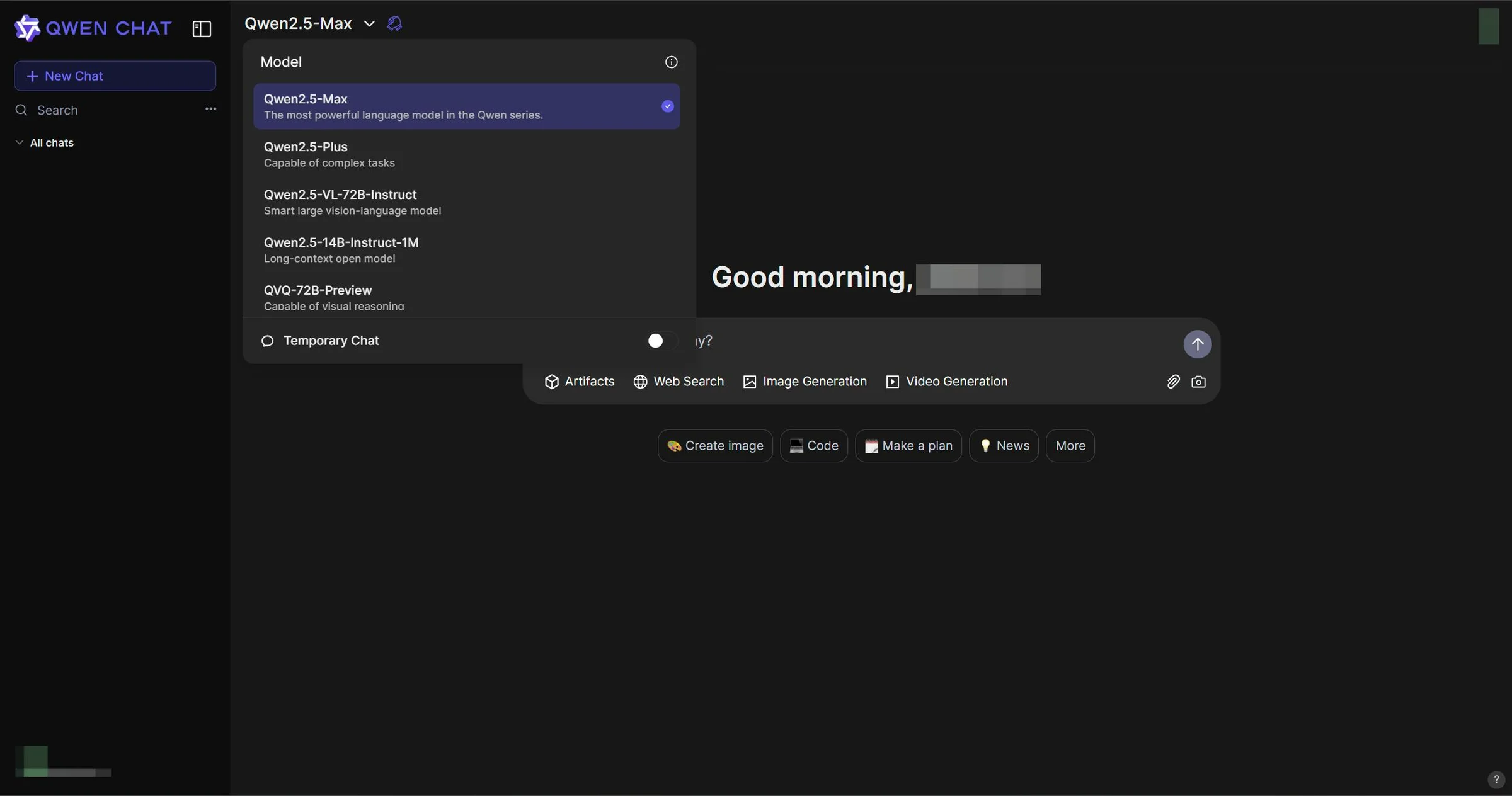 Qwen 2.5 screenshot 6