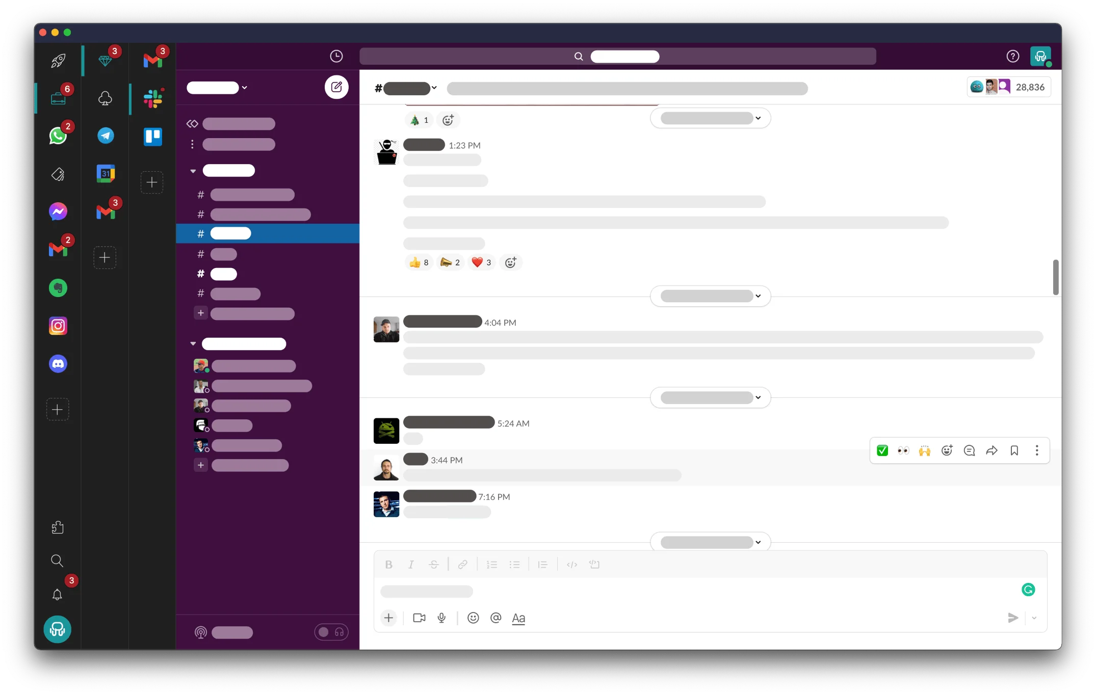 Rambox screenshot 2