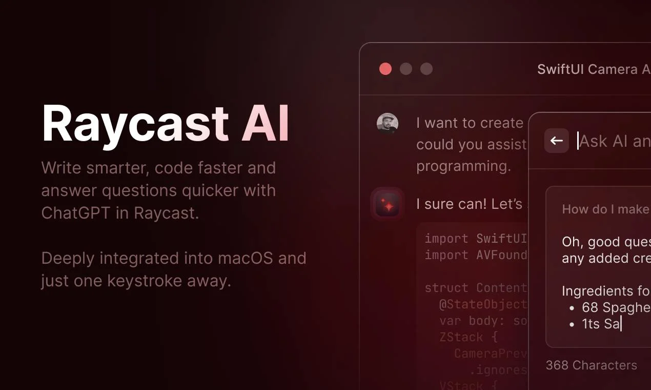 Raycast screenshot 2