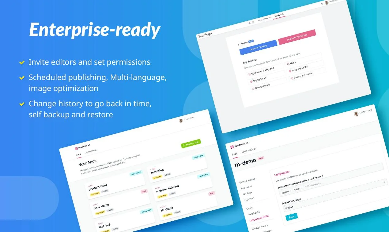 React Bricks screenshot 3