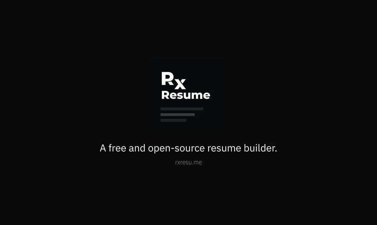 Reactive Resume screenshot 3
