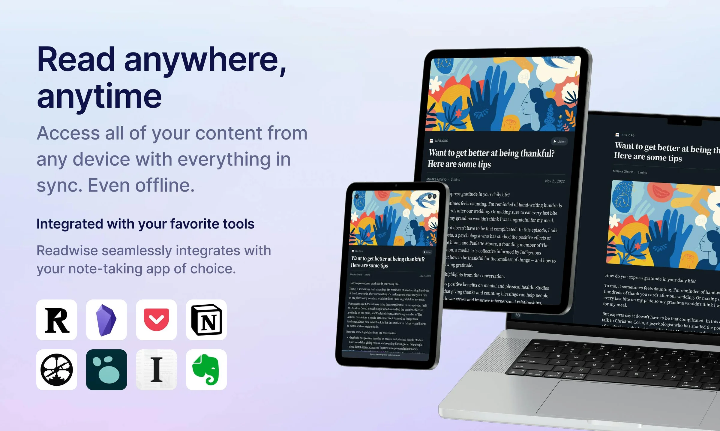 Readwise screenshot 3