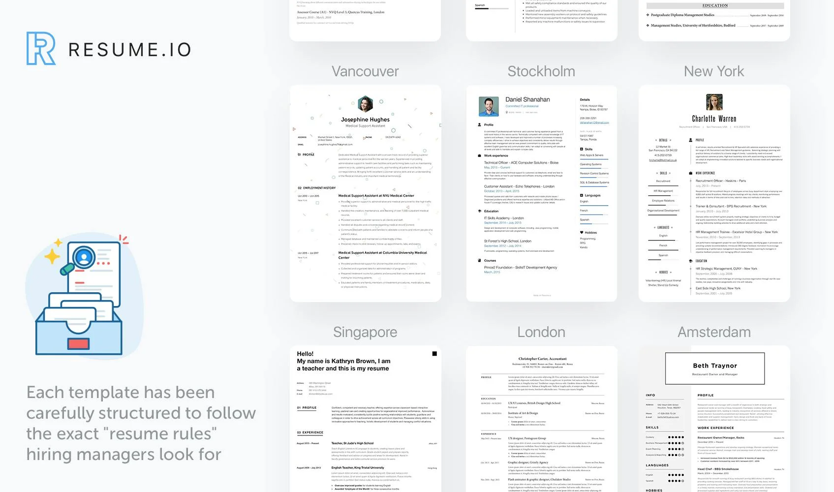 Resume.io screenshot 3