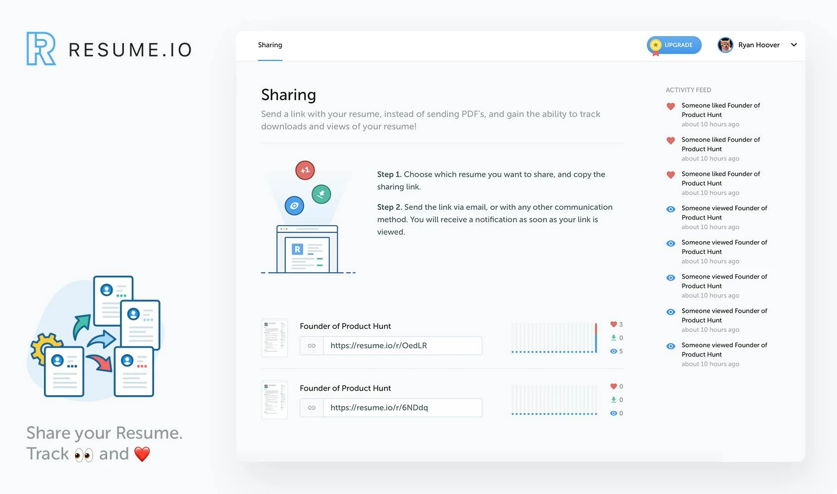 Resume.io screenshot 4