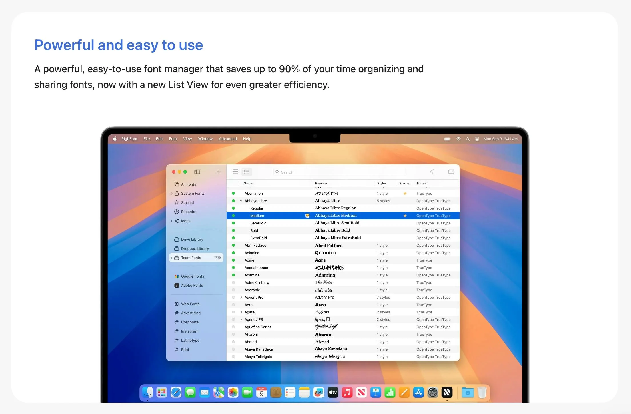 RightFont screenshot 3