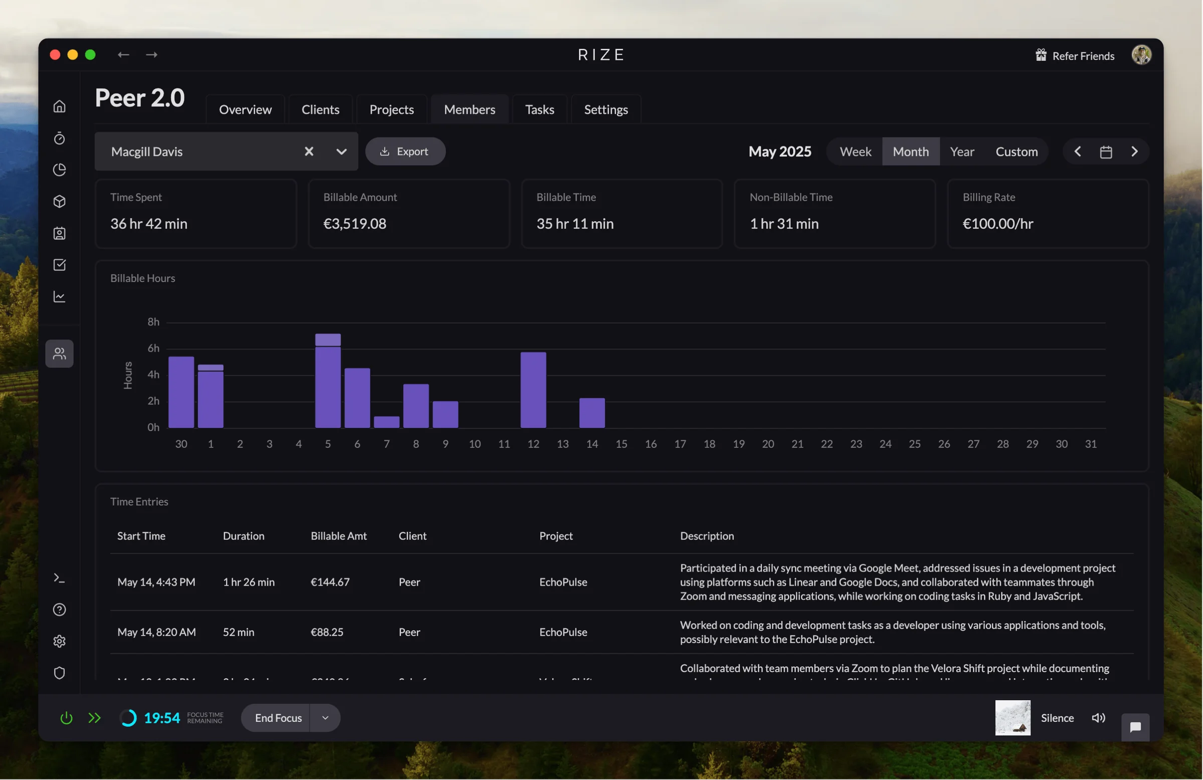 Rize screenshot 2