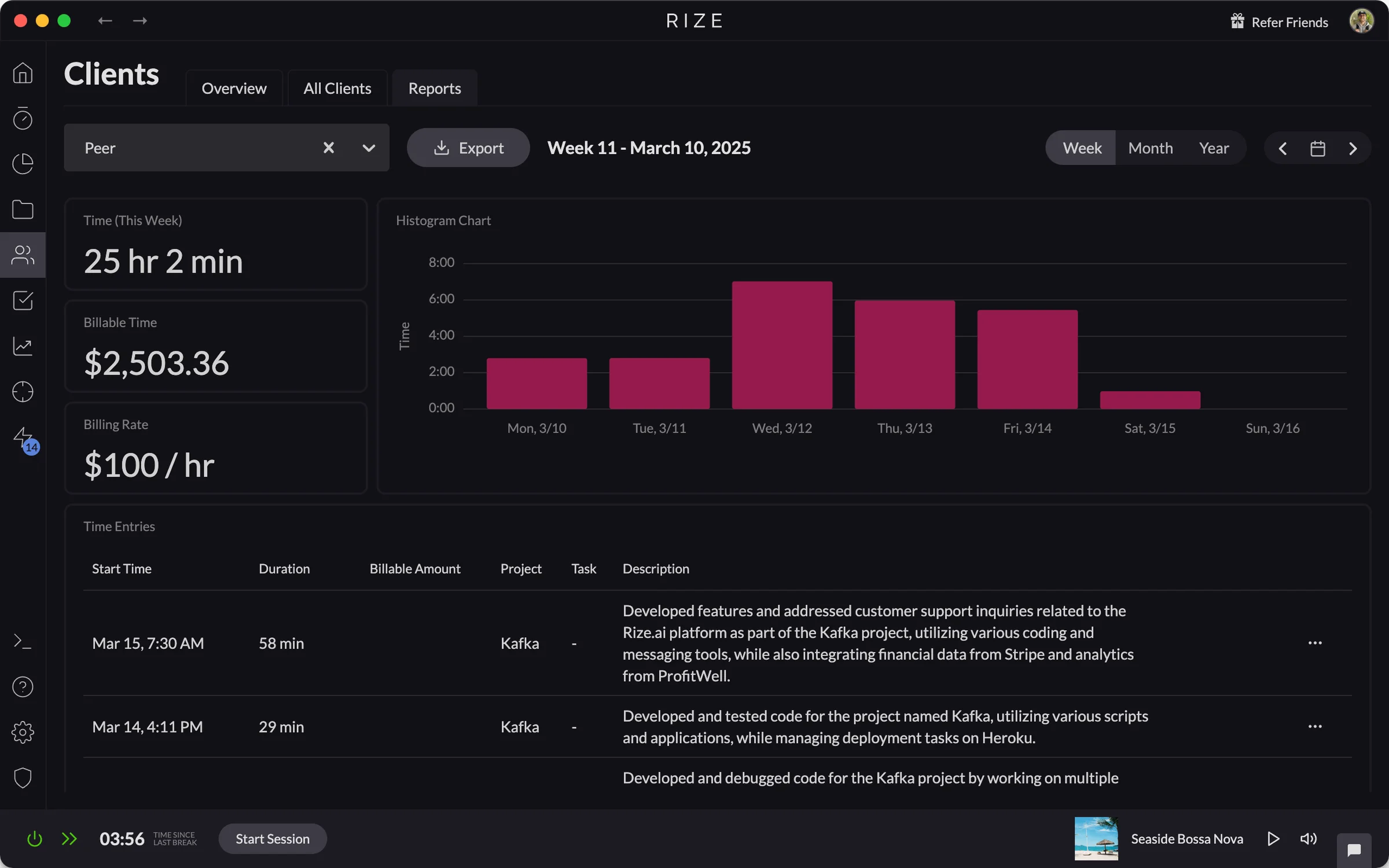Rize screenshot 3