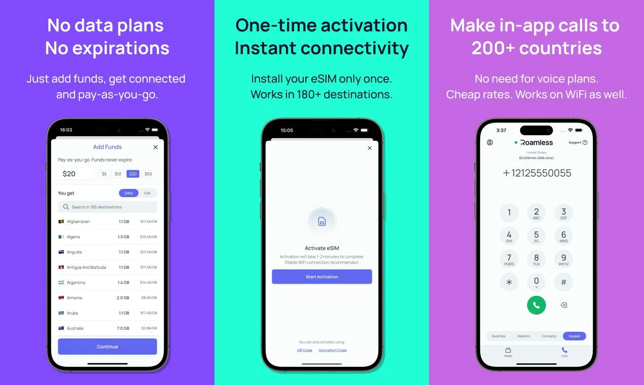 Roamless screenshot 3