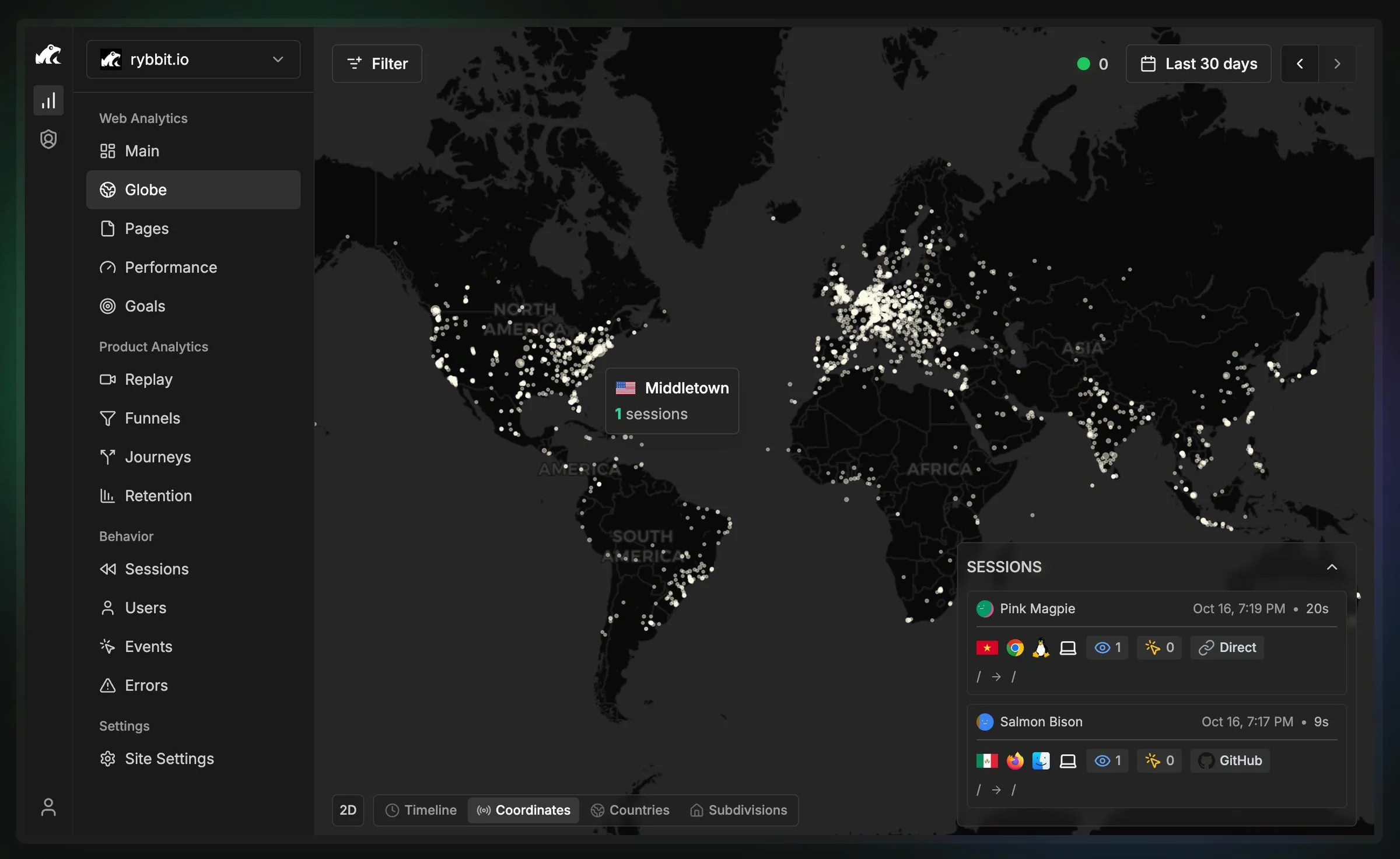 Rybbit screenshot 6