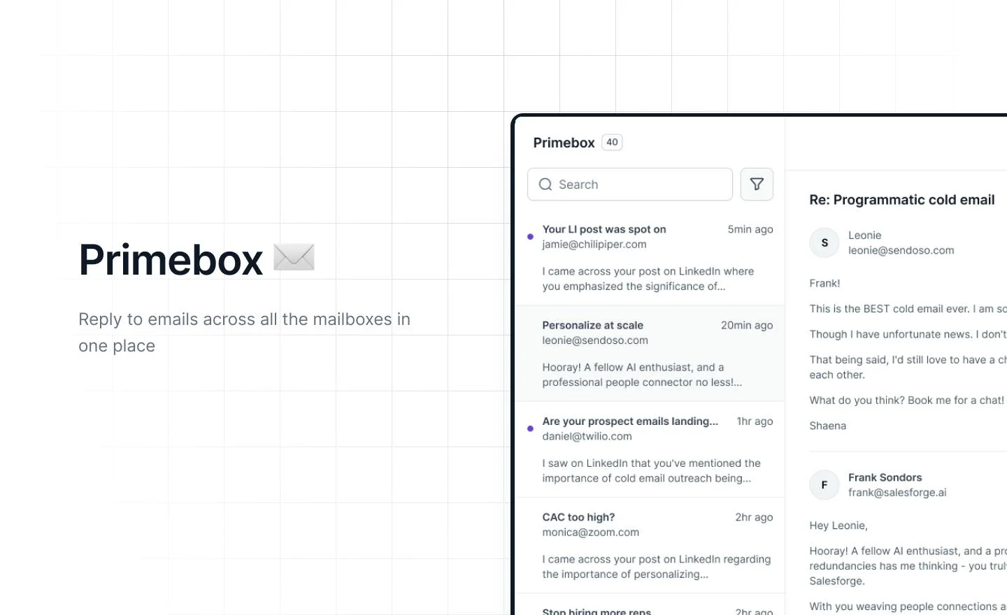 Salesforge screenshot 3