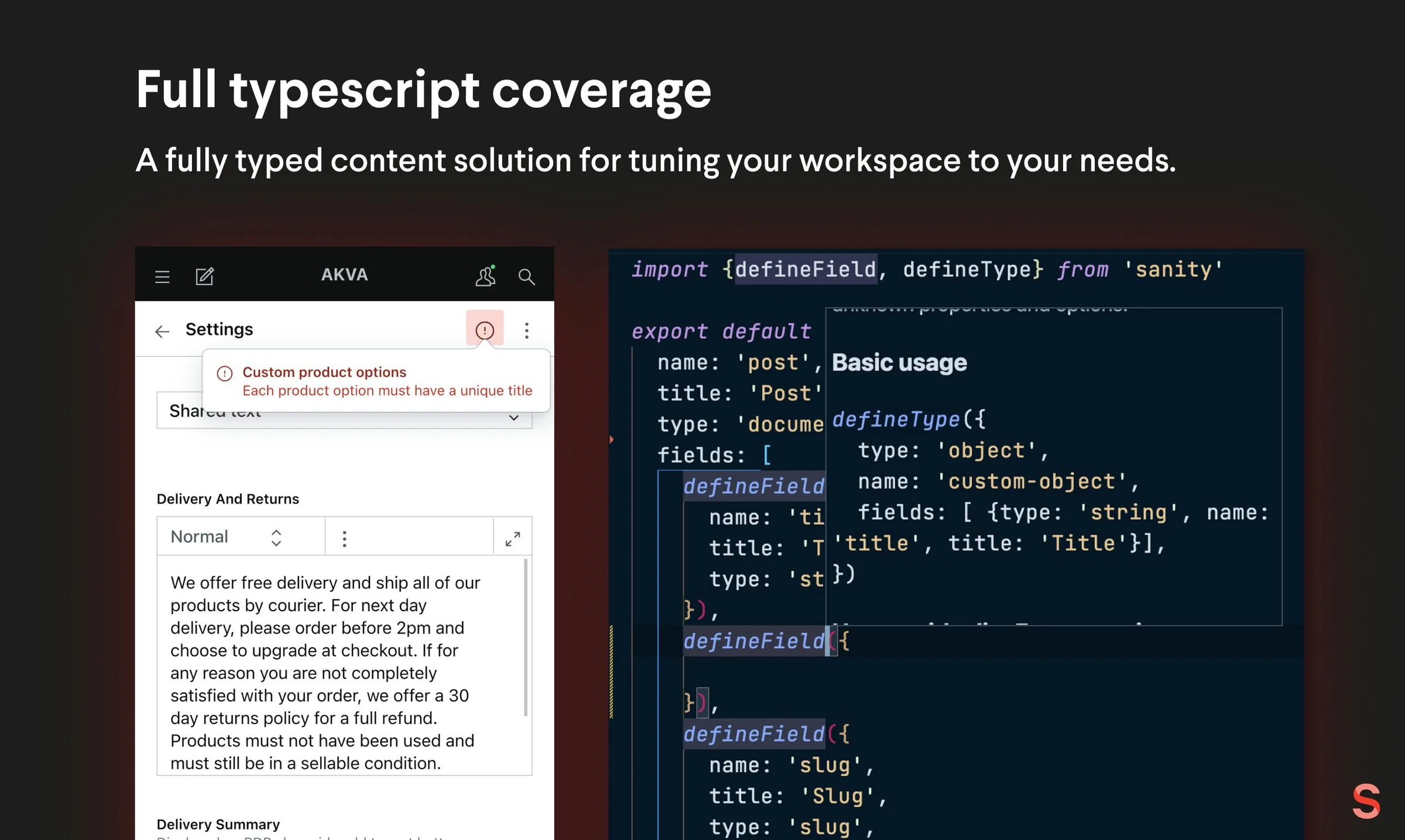 Sanity.io screenshot 5