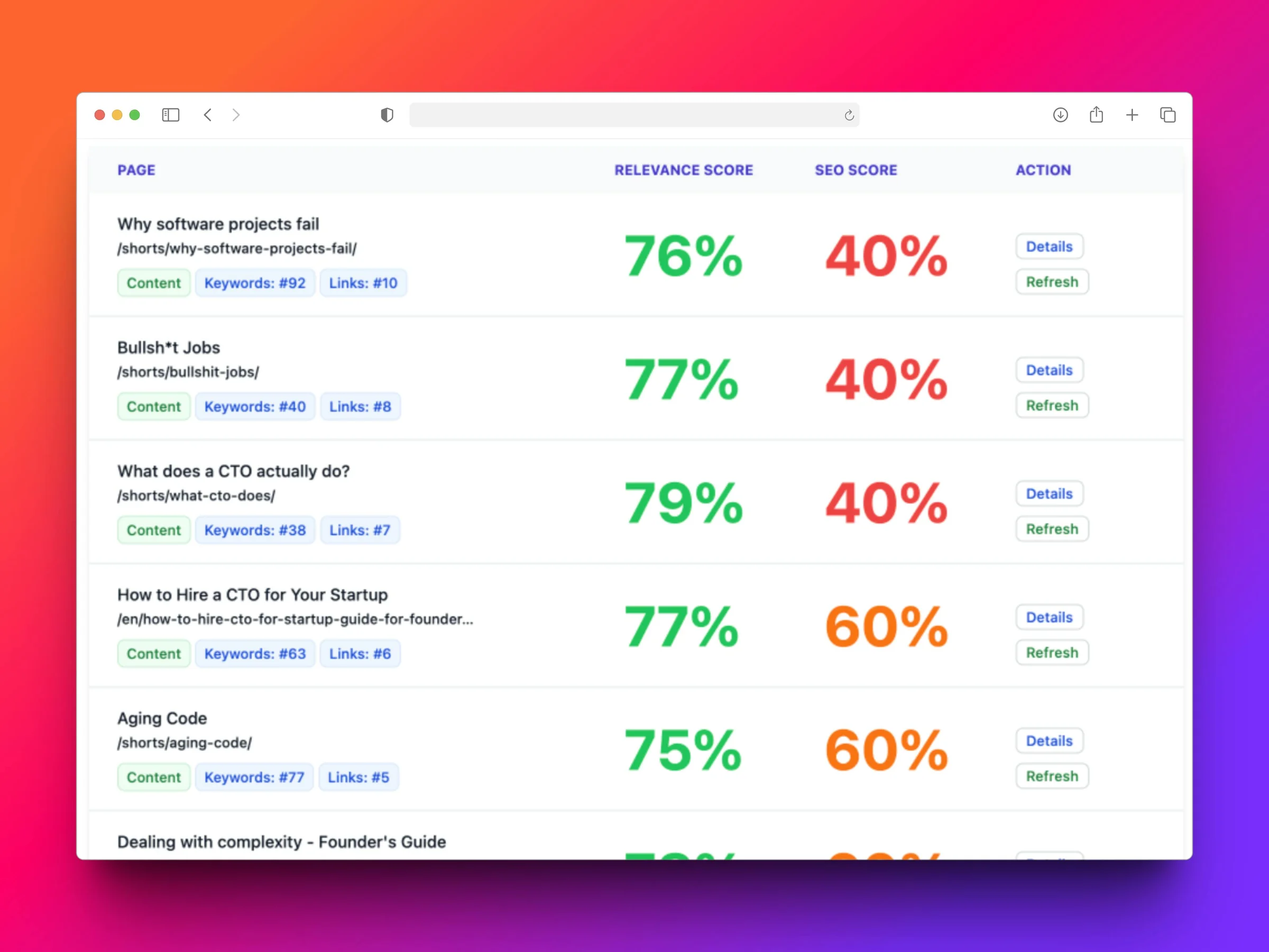 SEOJuice screenshot 4