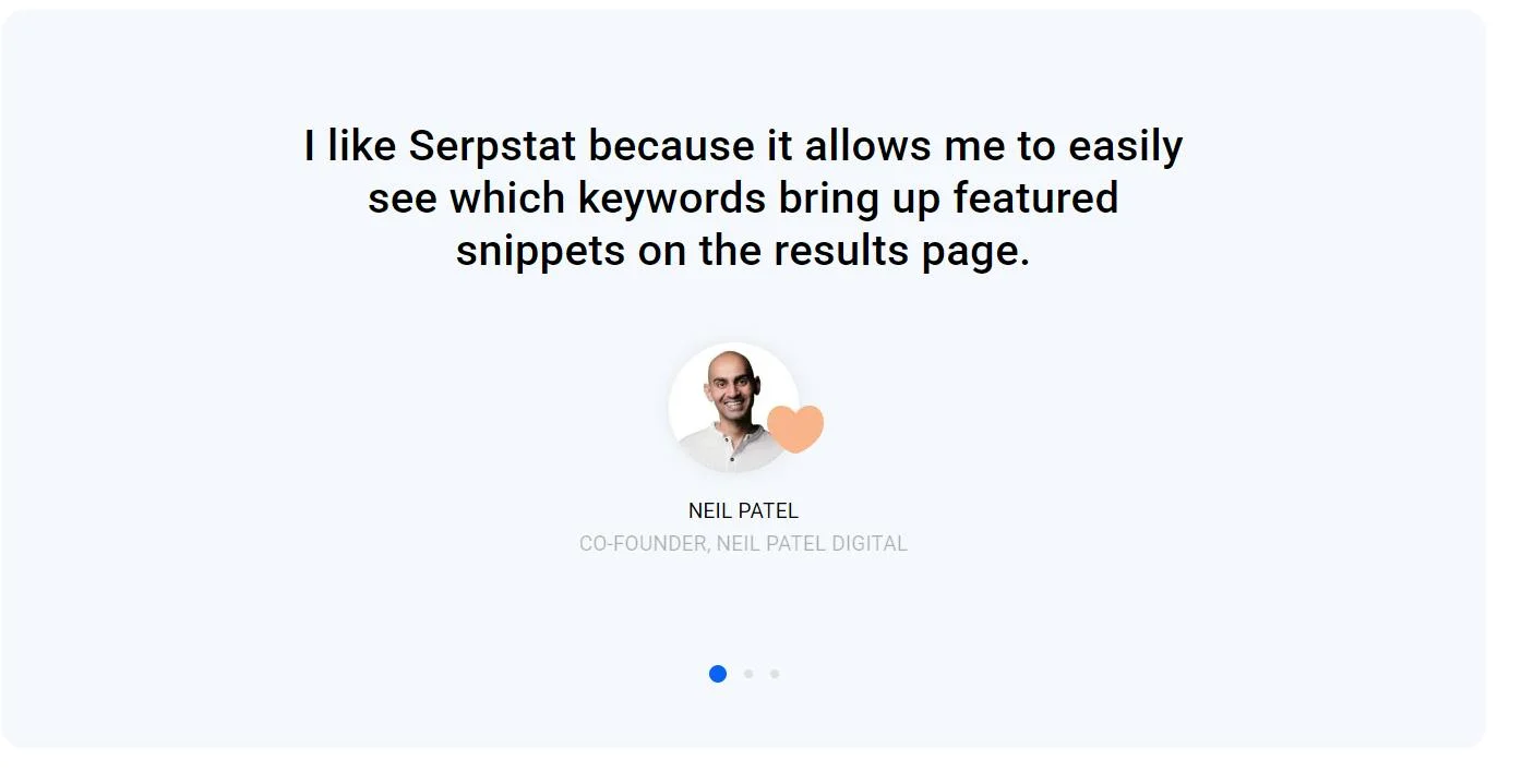 Serpstat screenshot 2