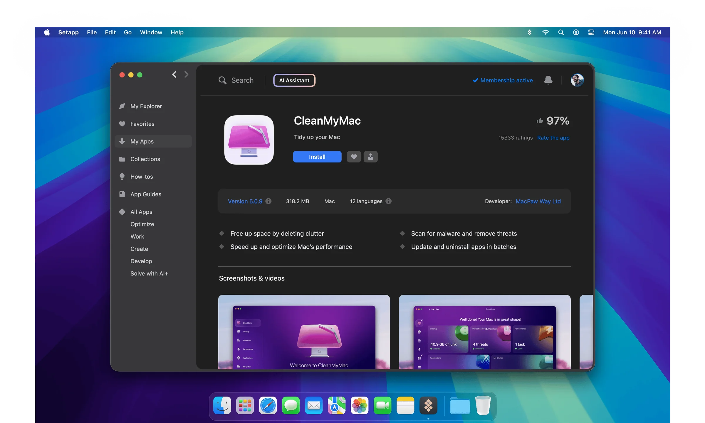 Setapp screenshot 2