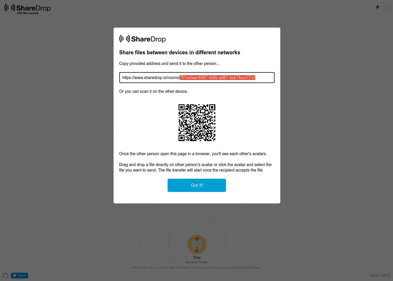 ShareDrop screenshot 3