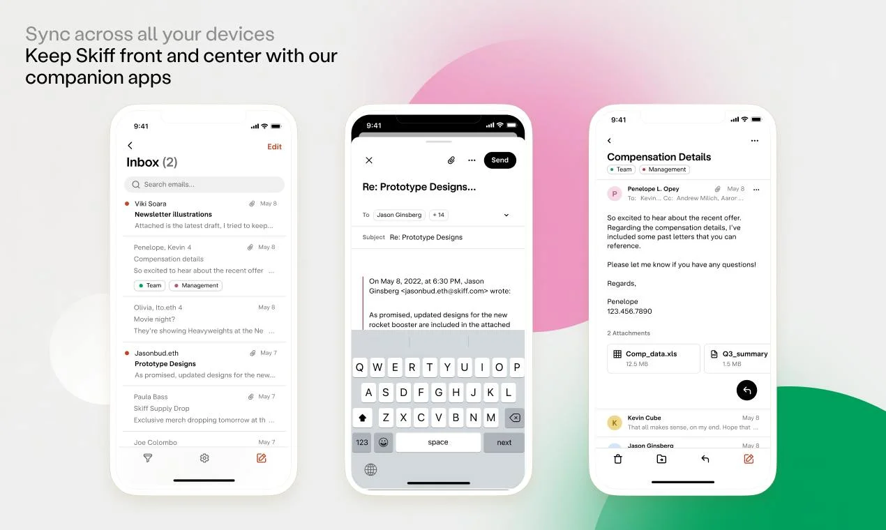 Skiff Mail screenshot 4