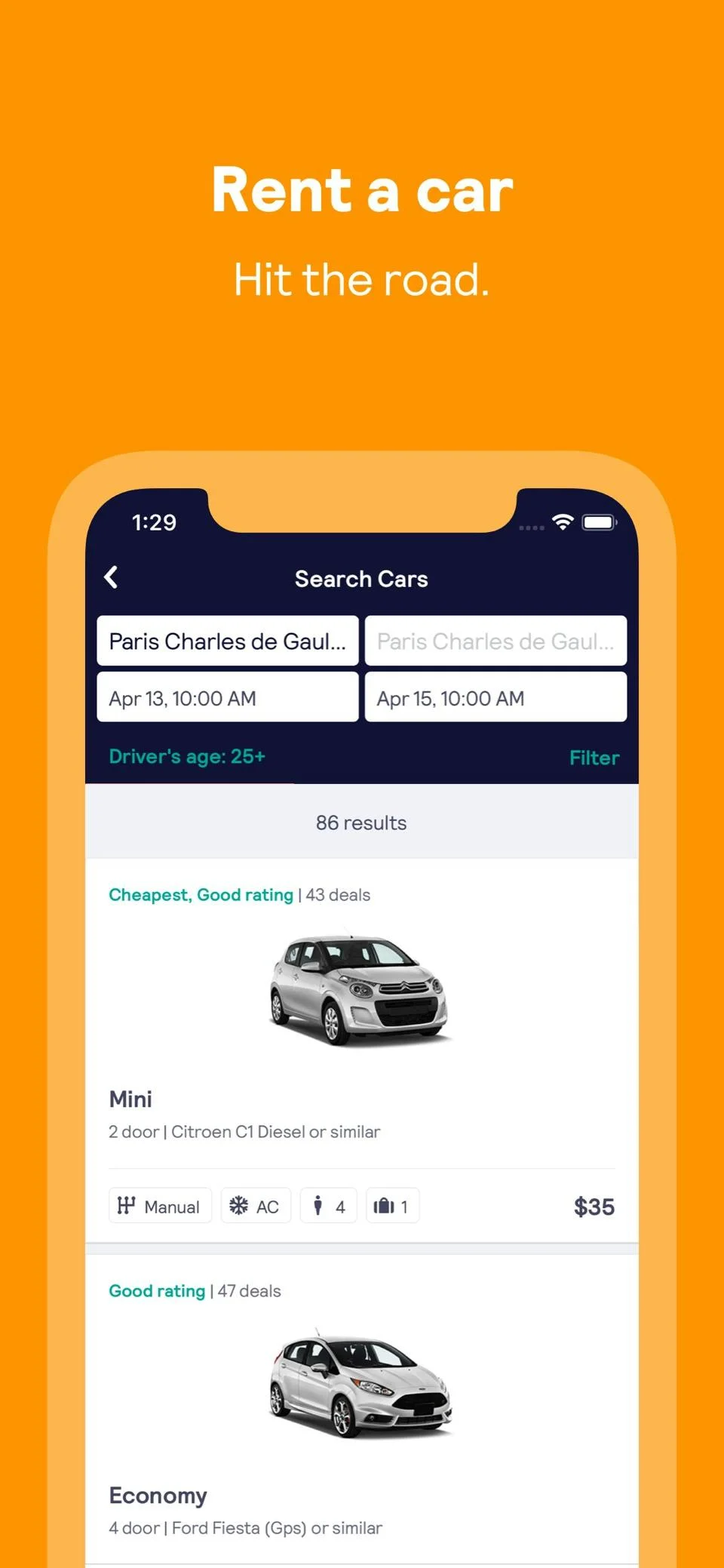 Skyscanner screenshot 5