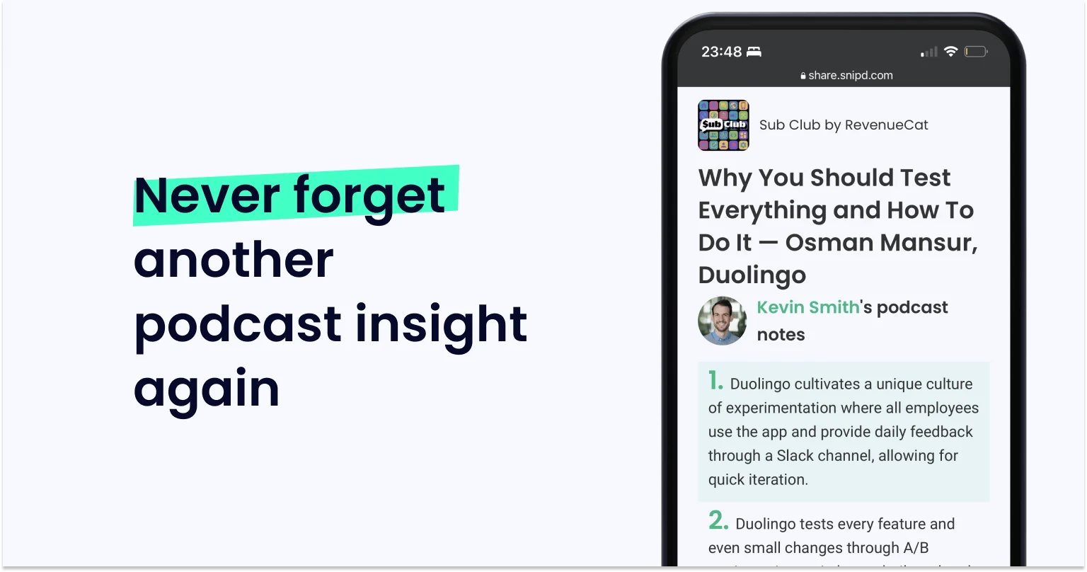 Snipd screenshot 3