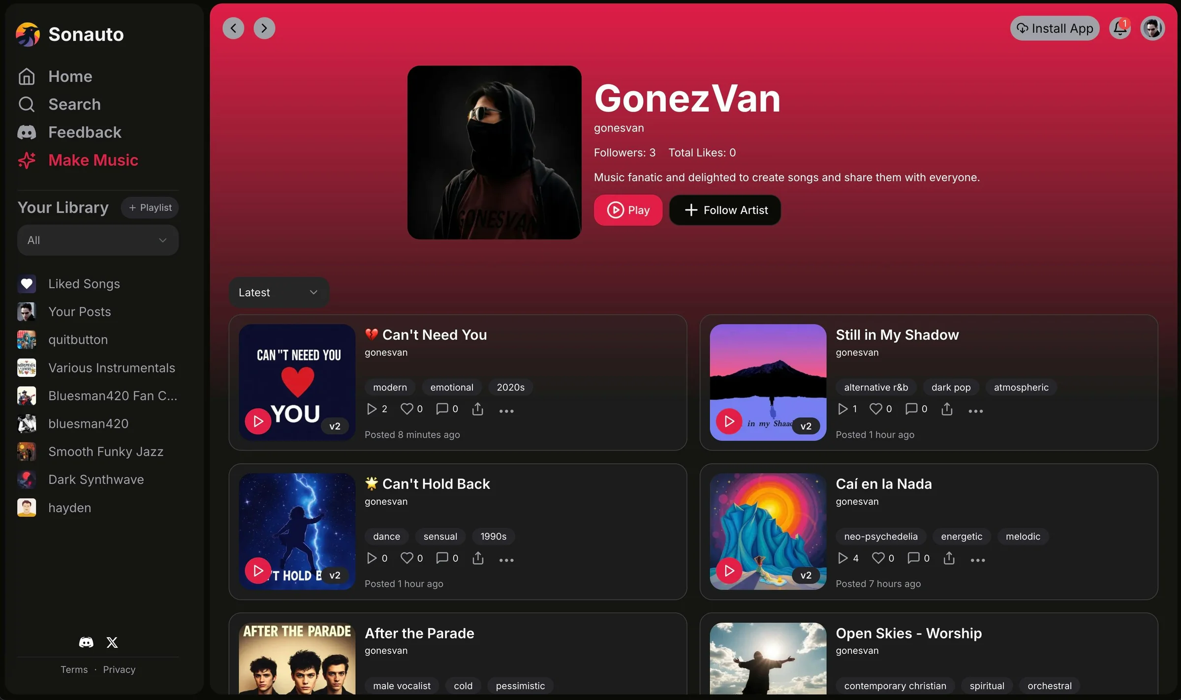 Sonauto screenshot 2