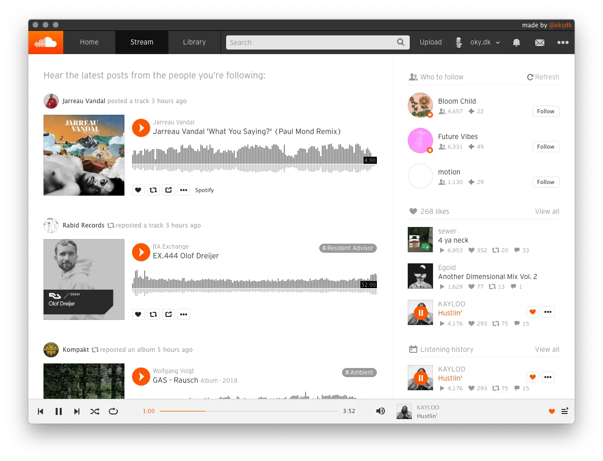 SoundCloud screenshot 2