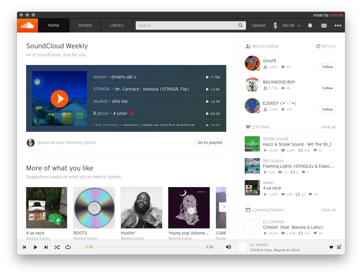 SoundCloud screenshot 3