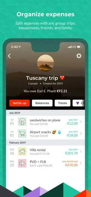Splitwise screenshot 5