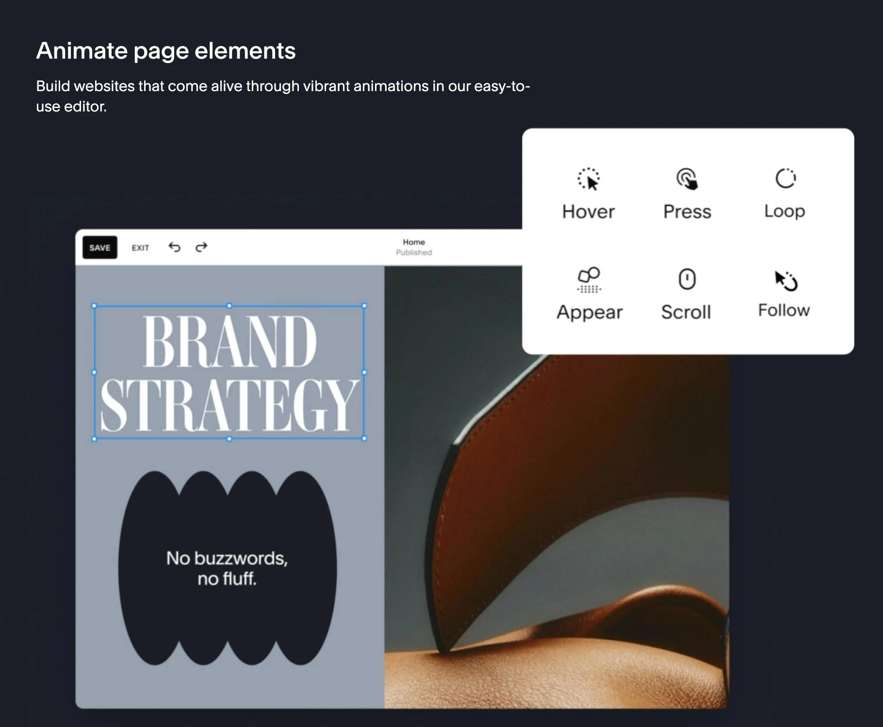 Squarespace screenshot 2