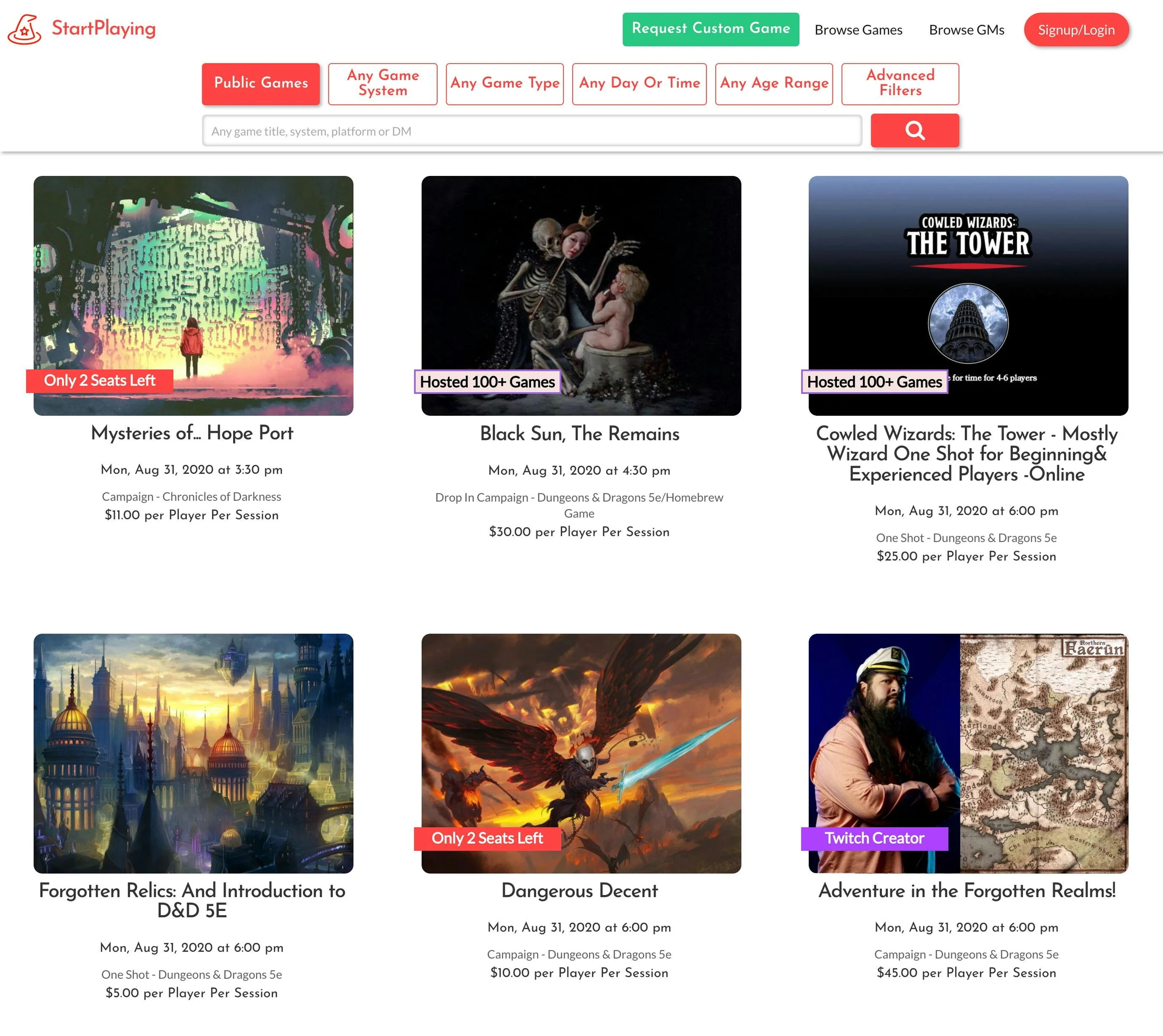 StartPlaying.Games screenshot 2