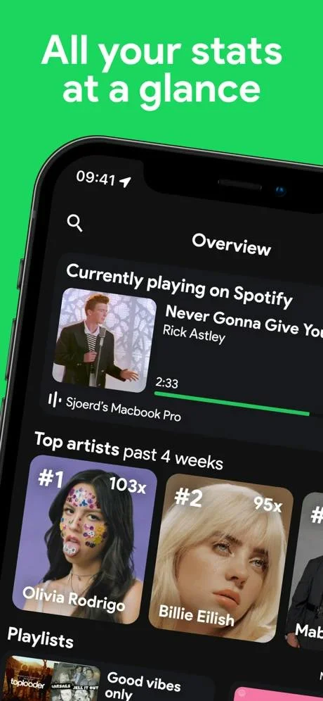 stats.fm screenshot 3