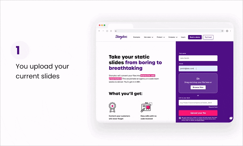 Storydoc screenshot 2