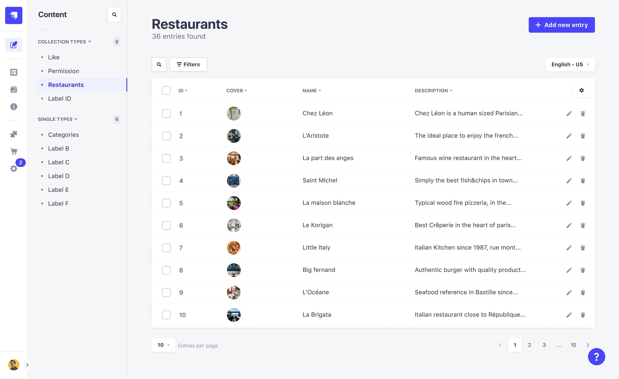 Strapi screenshot 5